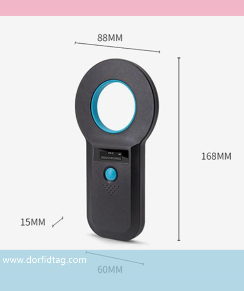 134 khz RFID reader animal ID reader